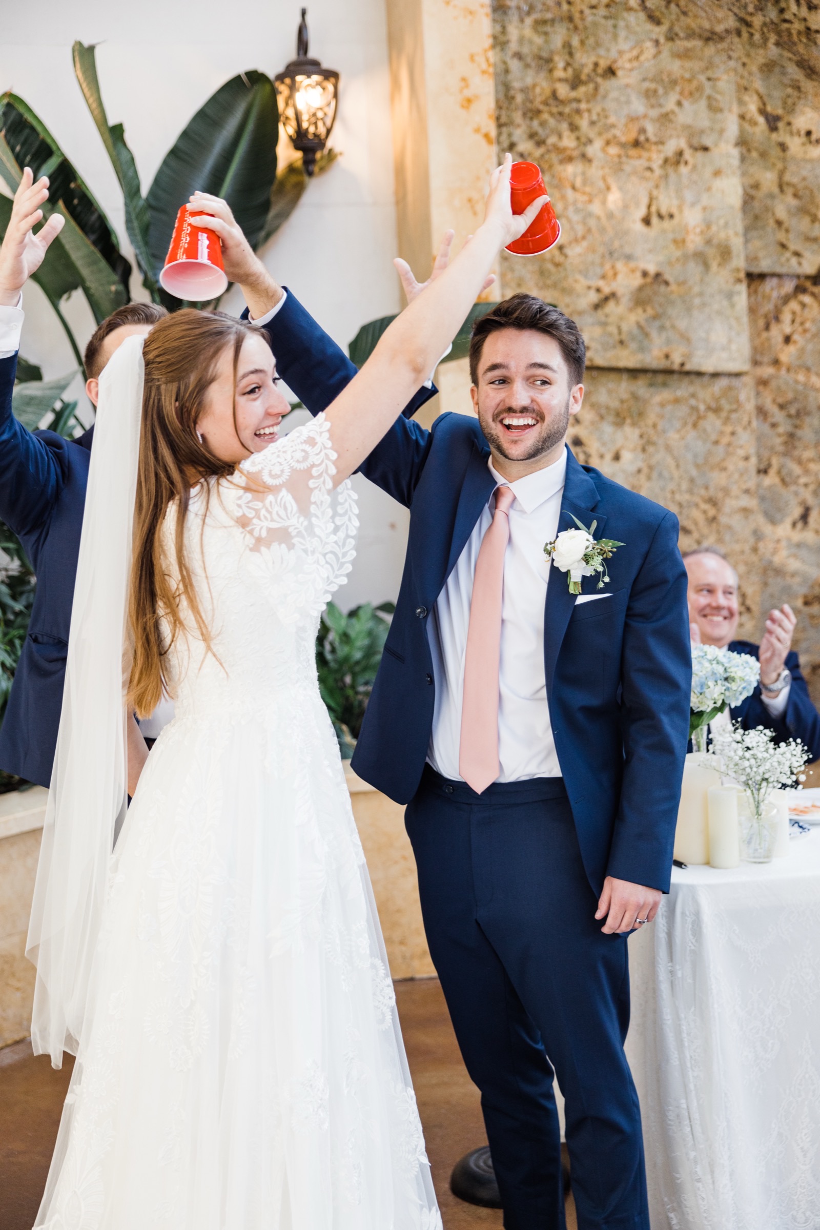 Wedding cocktail hour magic